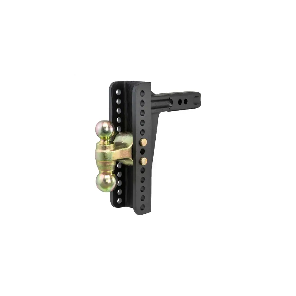 Adjustable Channel Mount with Dual Ball (2" Shank, 14,000 lbs., 10-1/8" Drop) - CUR45926